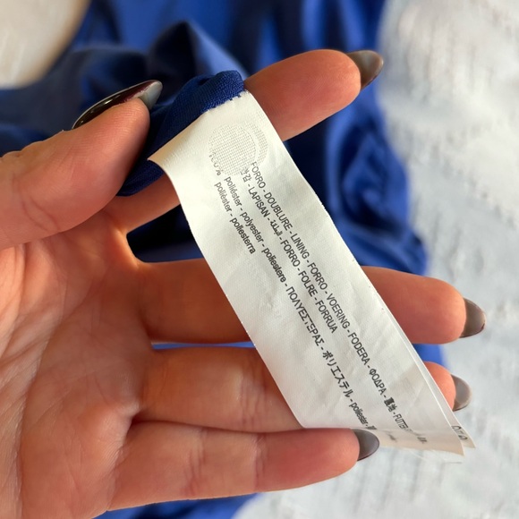 Zara Xs Ruched Mini Dress - Picture 7 of 7